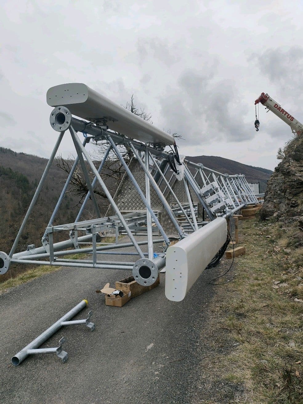 Centrale photovoltaïque en toiture industrielle