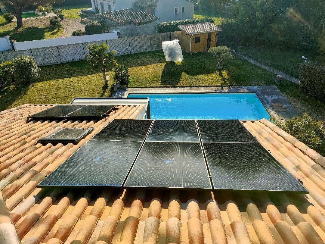 Installation résidentielle avec piscine