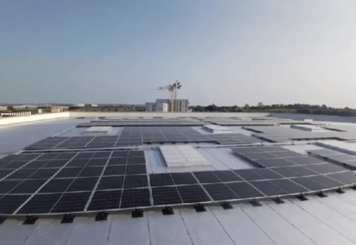 Structure métallique pour projet énergétique